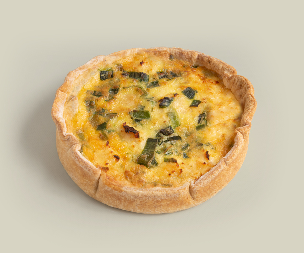 QUICHE DE POLLO & PUERRO